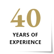 40 Years of Experience